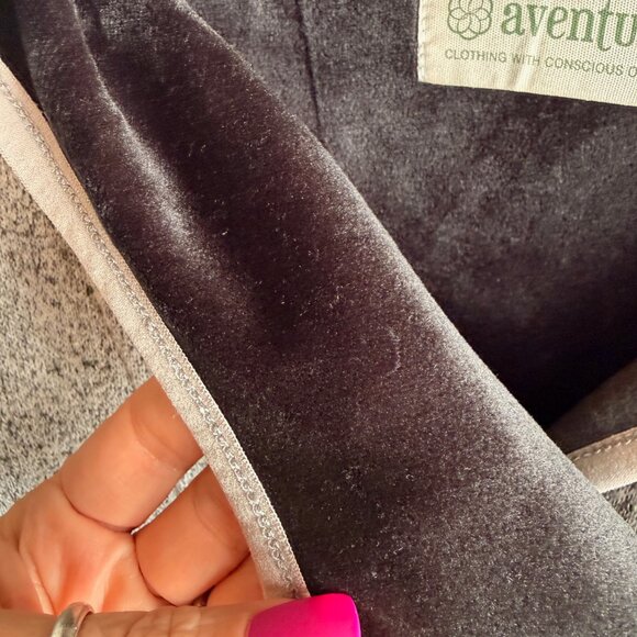 Women’s Aventura Perfect Fleece Hoodie | Size XL | Gray - Picture 4 of 7